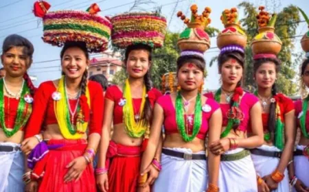 Tharu Women Observe Jitiya Festival with 36-Hour Fast for Family Wellbeing