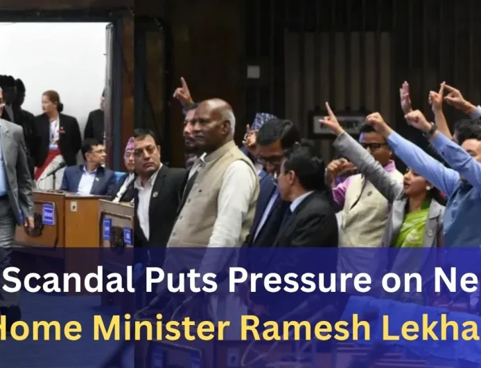 Pressure on Home Minister Ramesh Lekhak Over Visa Scandal